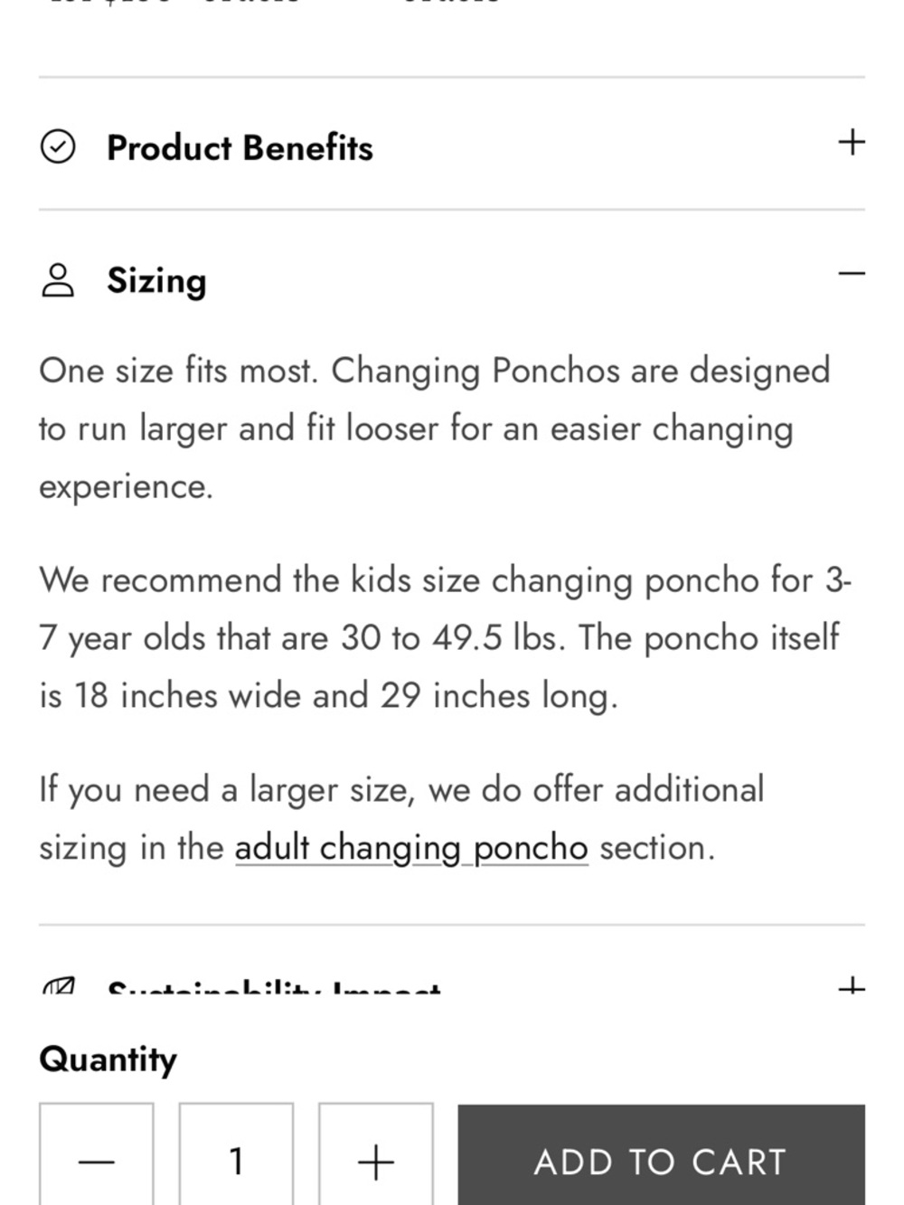 Slowtide kids striped hooded swim poncho - Picture 6 of 6